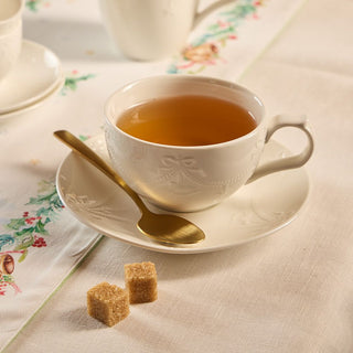 Tognana Set 6 Tazzine da Caffè con piattini Atollo Magia di Natale in Porcellana 110 ml