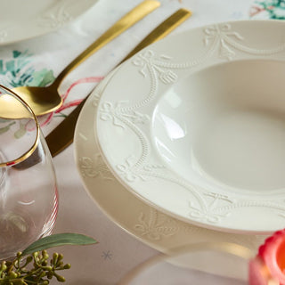 Tognana Atollo Weihnachtszauber Porzellan-Geschirrset, 18-teilig