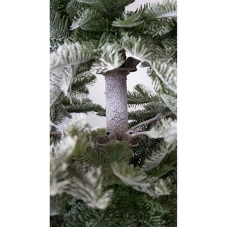 Albero di Natale Rockefeller innevato di Salvatore Izzo H180 cm Ultra Realistico total PE