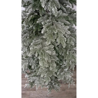 Albero di Natale Rockefeller innevato di Salvatore Izzo H180 cm Ultra Realistico total PE