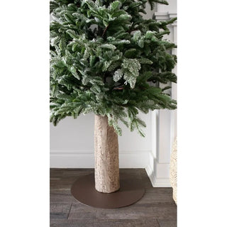 Albero di Natale Rockefeller Slim Innevato di Salvatore Izzo H180 cm Ultra Realistico total PE con Tronco incluso