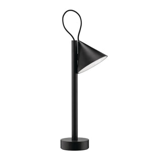 Alessi Lampada da Tavolo Ricaricabile Tsumiki Nero