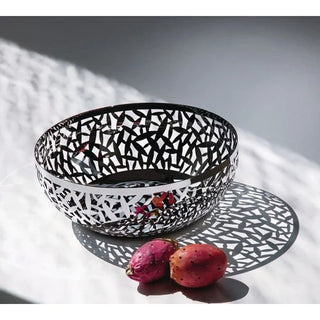 Alessi Fruttiera Cactus in Acciaio D21 cm Nera