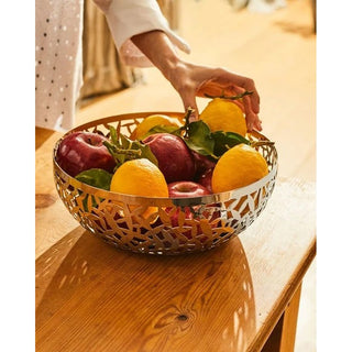 Alessi Fruttiera Cactus in Acciaio D21 cm Nera