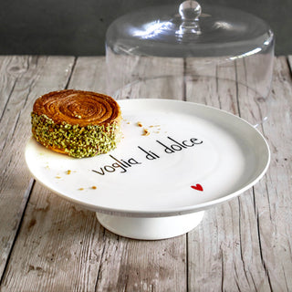 Simple Day Alzata in Ceramica Voglia di Dolce D31,5 cm