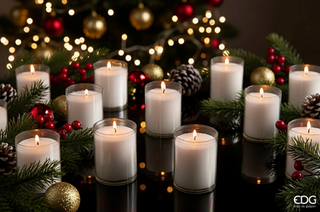 EDG Enzo de Gasperi Set 3 Candele Halo H6.5 cm