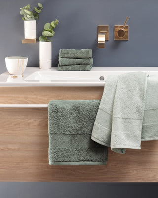 Villeroy &amp; Boch One Towel 50x100 cm in Mineral Green Cotton