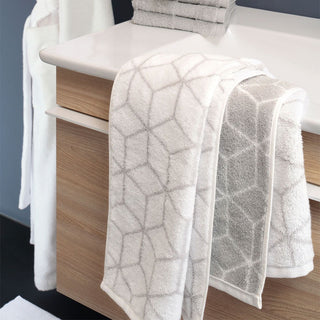 Villeroy &amp; Boch Shower Towel Carrè 80x150 cm in White Cotton