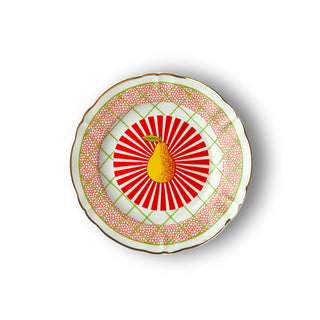 Bitossi Home Porcelain Fruit Plate Pear 20.5 cm