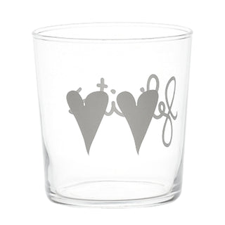 Simple Day Set 6 Acqua Happiness Glasses 35.5 cl