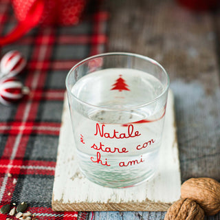 Simple Day 6er-Set Gläser „Weihnachten bedeutet, mit den Liebsten zusammen zu sein“ (35 cl)