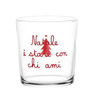 Simple Day 6er-Set Gläser „Weihnachten bedeutet, mit den Liebsten zusammen zu sein“ (35 cl)