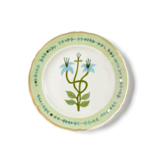 Bitossi Home Botanica Verde porcelain dessert plate 20.5 cm