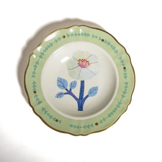 Bitossi Home Botanica Verde Soup Plate in porcelain 23 cm