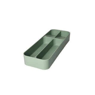 Brandani Cutlery Tray 4 Compartments Green