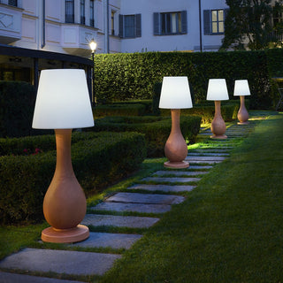 Slide Lampada Ottocento H170 cm Grigio Elefante