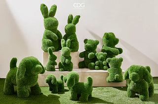 EDG Enzo de Gasperi Large Dog Grass Decoration 60x34x65 cm