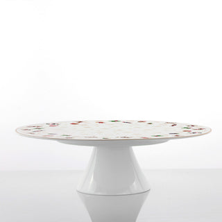 Weissestal Weihnachtstortenständer Spielzeug D28 cm aus Porzellan