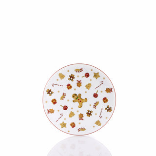 Weissestal Weihnachtstortenständer Sweet D18 cm aus Porzellan