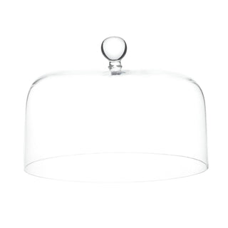 Simple Day Transparent Glass Bell D28.5 cm
