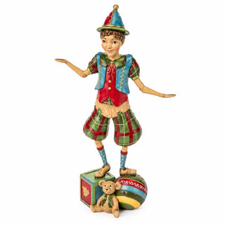 Nuvole di Stoffa VIntage Toys Burattino Uomo H40 cm