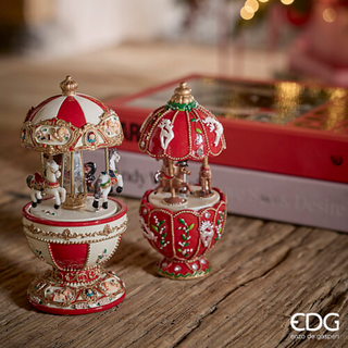 EDG Enzo De Gasperi Carillon Cavallo H18,5 cm in Resina