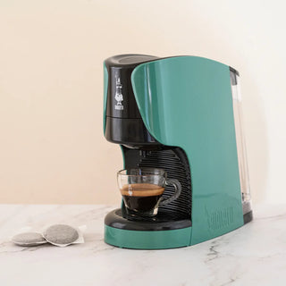 Bialetti Bundle Macchina Caffè Espresso Dama con 30 Capsule Omaggio Verde