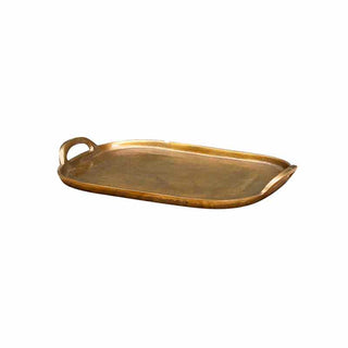 Chehoma Small Rectangular Tray 25x38 cm in Aluminum