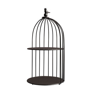 Chehoma 2 Tier Iron Cage Stand 40x21 cm