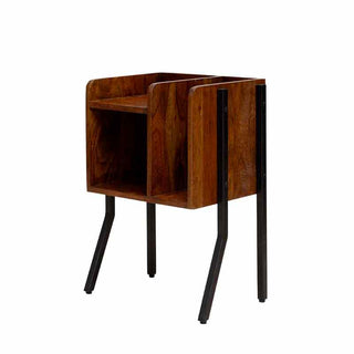 Mesa de centro Chehoma Flow en madera de mango 60×30×41 cm