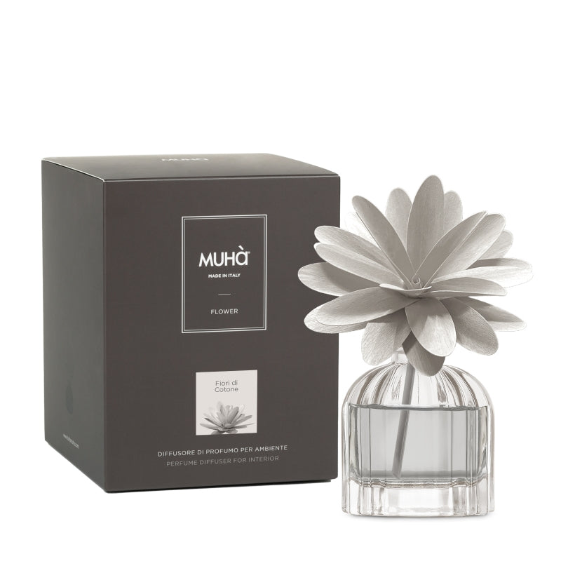Muhà Profumatore D'Ambiente Flower Diffuser Fiori di Cotone 60ml – Le Gioie