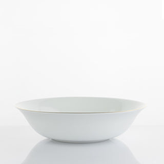 Weissestal Insalatiera Filo Oro D25 cm in Porcellana by Salvatore Izzo