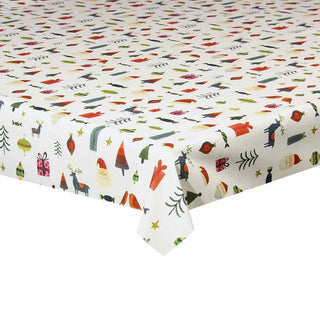 Tognana Candy Christmas Tablecloth in Cotton 150x350 cm