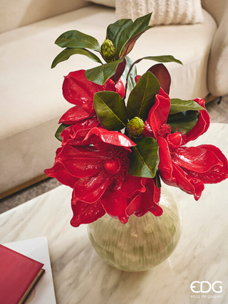 EDG Enzo De Gasperi Magnolia Tak Glossy Burgundy H65 cm