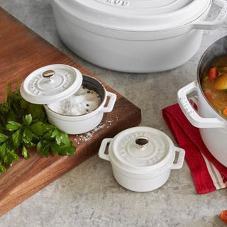 Staub Mini Cocotte de cerámica Blanco Marfil 10 cm