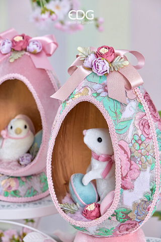 EDG Enzo De Gasperi Decoro Uovo Pulcino H26 cm