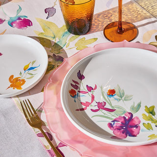 Tognana Edge Iris Tellerset 18-teilig aus Porzellan