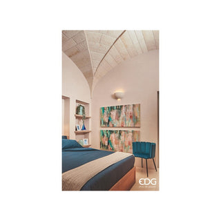 EDG Enzo de Gasperi Poltroncina in velluto Cappet Blu