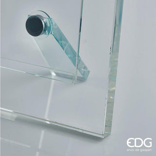 EDG Enzo De Gasperi Crystal Photo Frame 21x16 cm