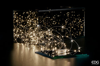 EDG Enzo De Gasperi Teca Rettangolare 200 Led H70 cm