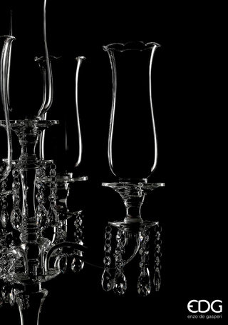 EDG Enzo De Gasperi Crystal Glory 5-light Candle Holder H103 cm