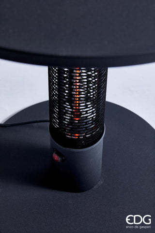 EDG Enzo de Gasperi Infrared Heating Table IP55 220-240V 1500W Black D70cm