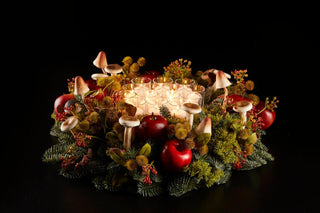 EDG Enzo De Gasperi Christmas Pine Wreath D45 cm in PE