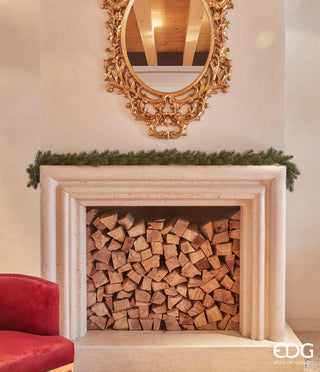 EDG Enzo De Gasperi Festone Taxus con pigne  H183 cm