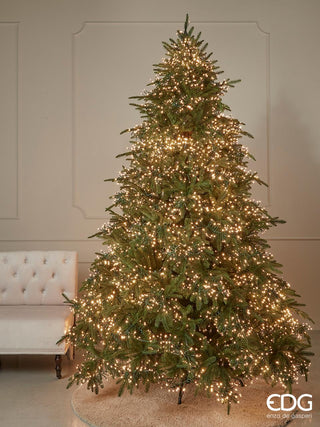 EDG Enzo De Gasperi Luxury Pine Christmas Tree 300 cm Natural without LED