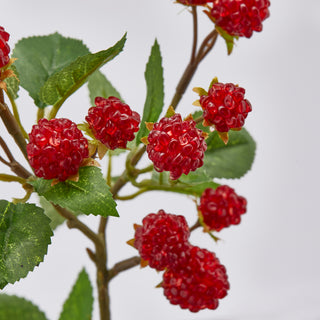 EDG Enzo De Gasperi Artificial Branch Of Blackberries 15 Flowers H40 cm