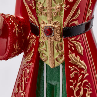 EDG Enzo De Gasperi Nutcracker Soldier Poly H63 cm Red