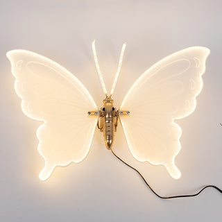 Eurolamp Decorazione Farfalla Animata con Led 100 cm