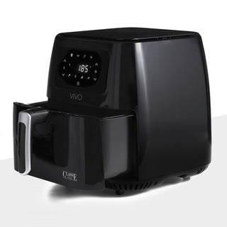 Classe Italy Friggitrice Ad Aria Vivo Air Fryer 6,5 lt Nero Lucido