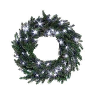 Andrea Bizzotto Muir Weihnachtstürkranz mit 40 MiniLEDs D60 cm